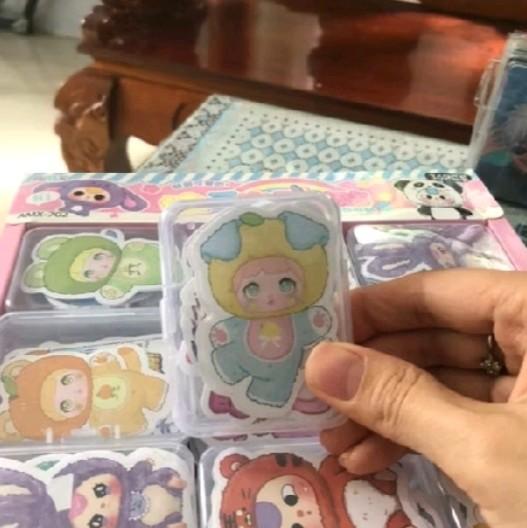Hộp stiker babythree bé ba cả 4ver mix nhiều mẫu 3