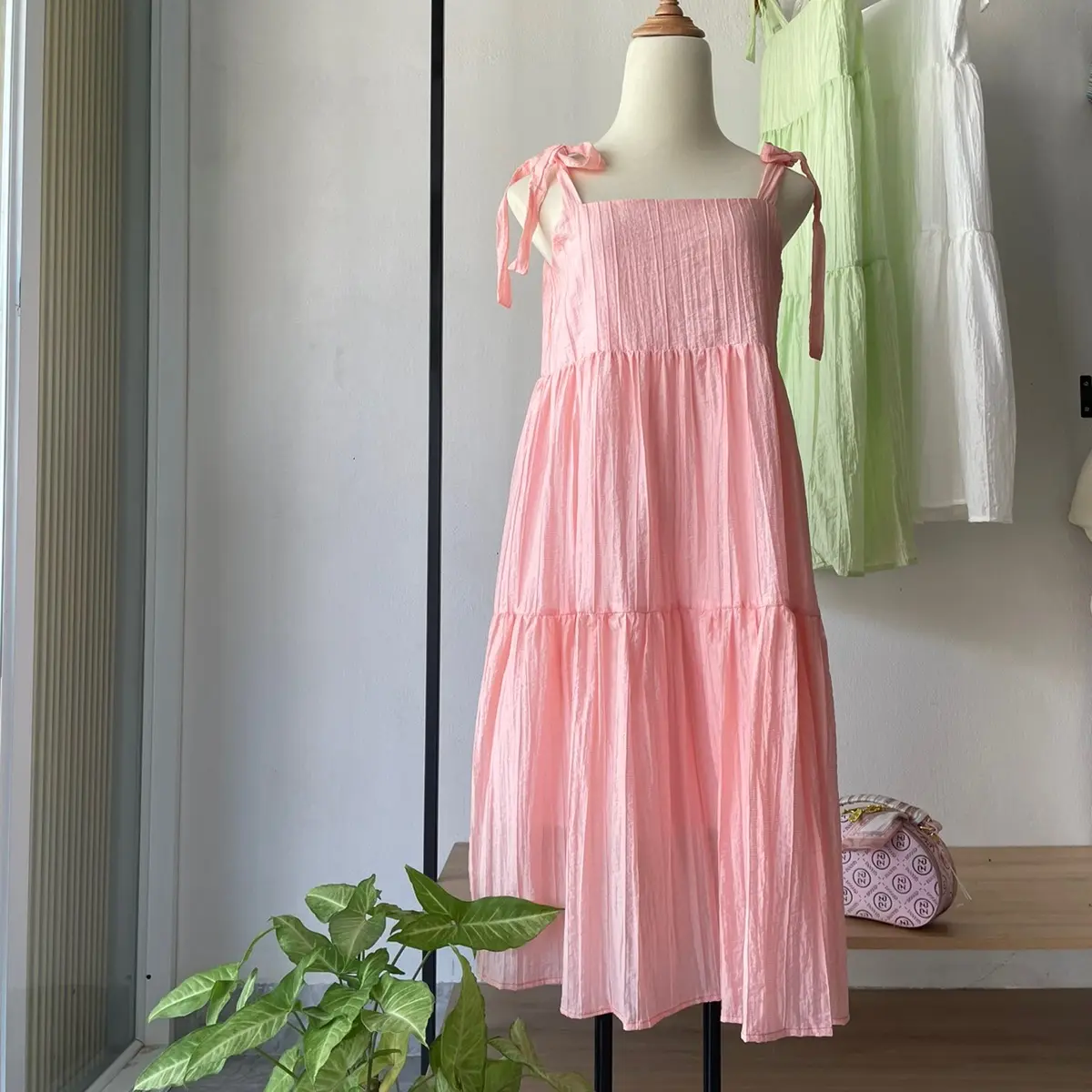 ĐẦm babydol 2 dây xinh xẻo đi bien đi chơi
