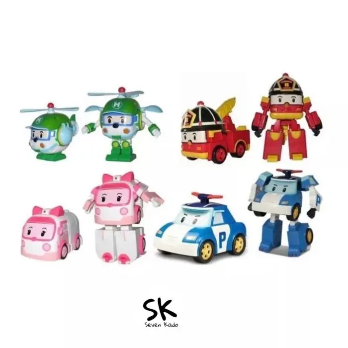 Mainan Anak Robocar Poli Hero Transforming Robot 18-8 Bisa Berubah Jadi Robot 1