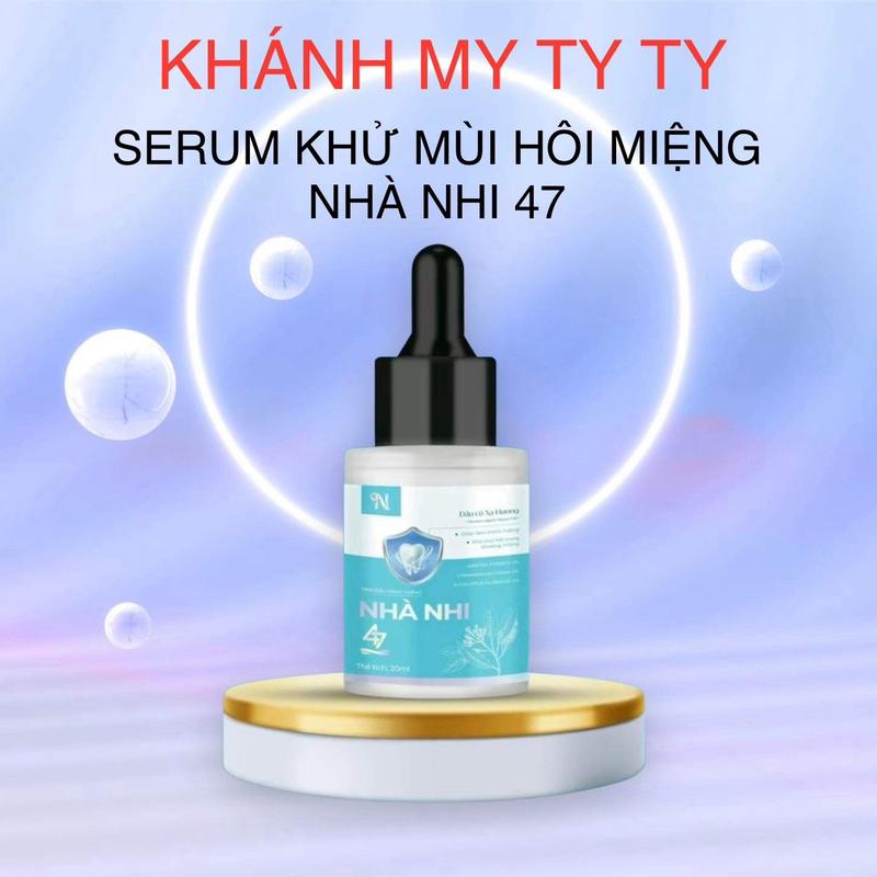 [kèm 1 lọ Yến] Serum Khử Mùi Hôi Miệng Nhà Nhi 47