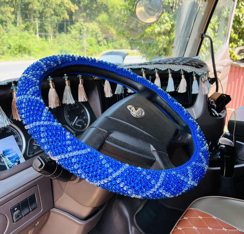 Product Introduction of Bọc Vô lăng hạt cườm Hàn Quốc loại 2 đủ màu đủ size Nội Thất 1