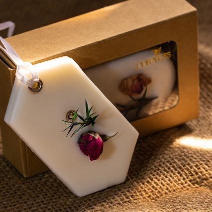  Sáp thơm hoa khô hương Cherry Purevess dùng treo tủ quần áo khử mùi ẩm mốc khử mùi không khí thơm phòng 