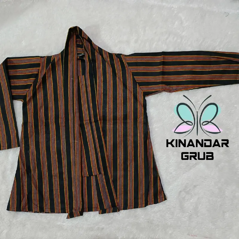 Setelan Kebaya Lurik Anak Perempuan / Stelan Surjan Lurik Anak Perempuan / Pakaian Adat Jawa Fashion 2