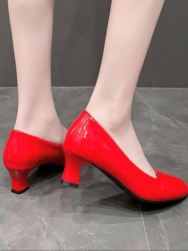 Product Introduction of Women's Fashionable Solid Color Pointed Toe High Heel Shoes, Elegant Slip on Shoes for Daily Wear, Lightweight Breathable Comfortable Shoes for Women & Girls, Classy 9