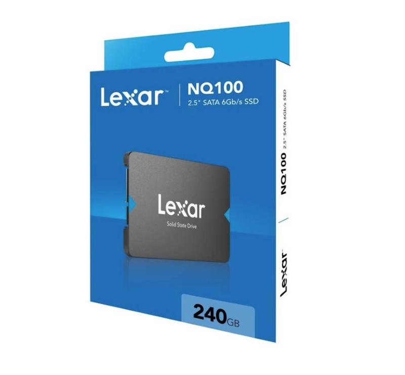 Ổ cứng SSD 2.5" Sata III Lexar 240GB_LNQ100X240G-RNNNG- hàng hãng- full vat