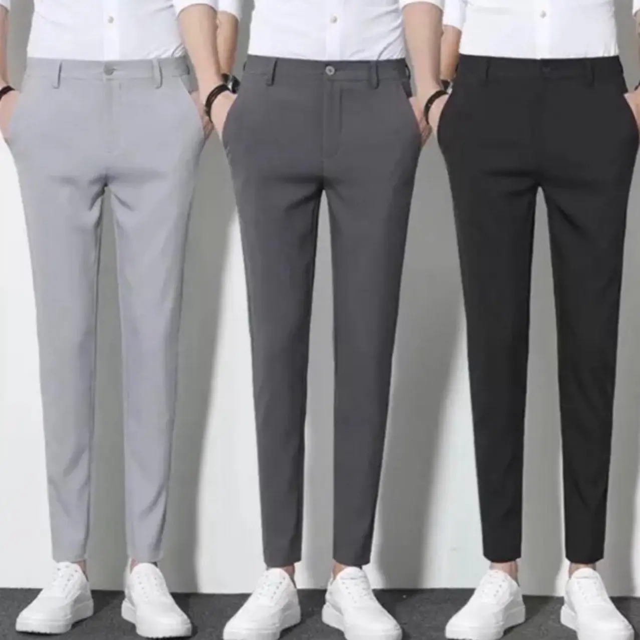 THFashion Quần tây nam co giãn 4 chiều FREESHIP màu đen xám đậm xám nhạt xanh đen size 28-36 chất liệu cotton thoải mái slim fit sang trọng | BigBuy360 - bigbuy360.vn THFashion Quần tây nam co giãn 4 chiều FREESHIP màu đen xám đậm xám nhạt xanh đen size 28-36 chất liệu cotton thoải mái slim fit sang trọng | BigBuy360 - bigbuy360.vn