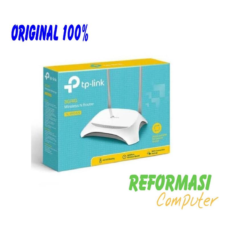 TP-LINK TL-MR 3420 Router 4G/3G USB Modem NEW FIRMWARE TPLIN - Shop ...