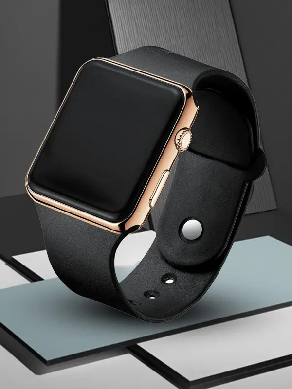 Sport Led Digital Smartwatch, Women's Silicone Electronic Wrist Watch without Box 3