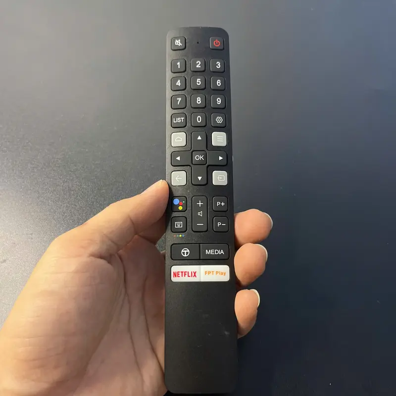 Remote Điều Khiển TiviTCLL Giọng Nói RC901V Dùng cho tất cả các đờ Tivi - Hàng Cao Cấp - điều khiển tivi 6