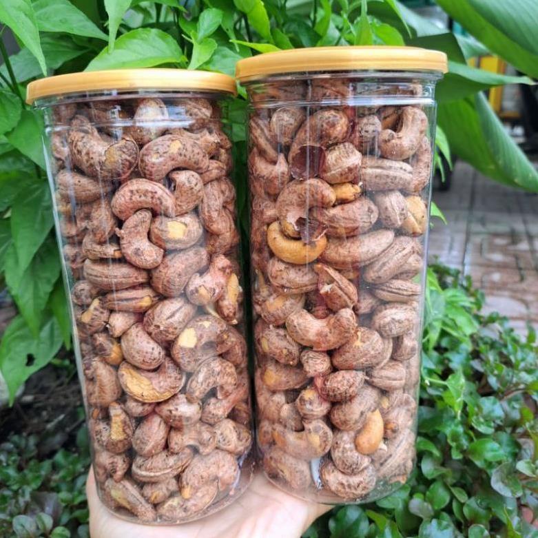  Hạt Điều Rang Muối  Loại ngon - Hạt Điều Bình Phước LON 350 500GRAM 