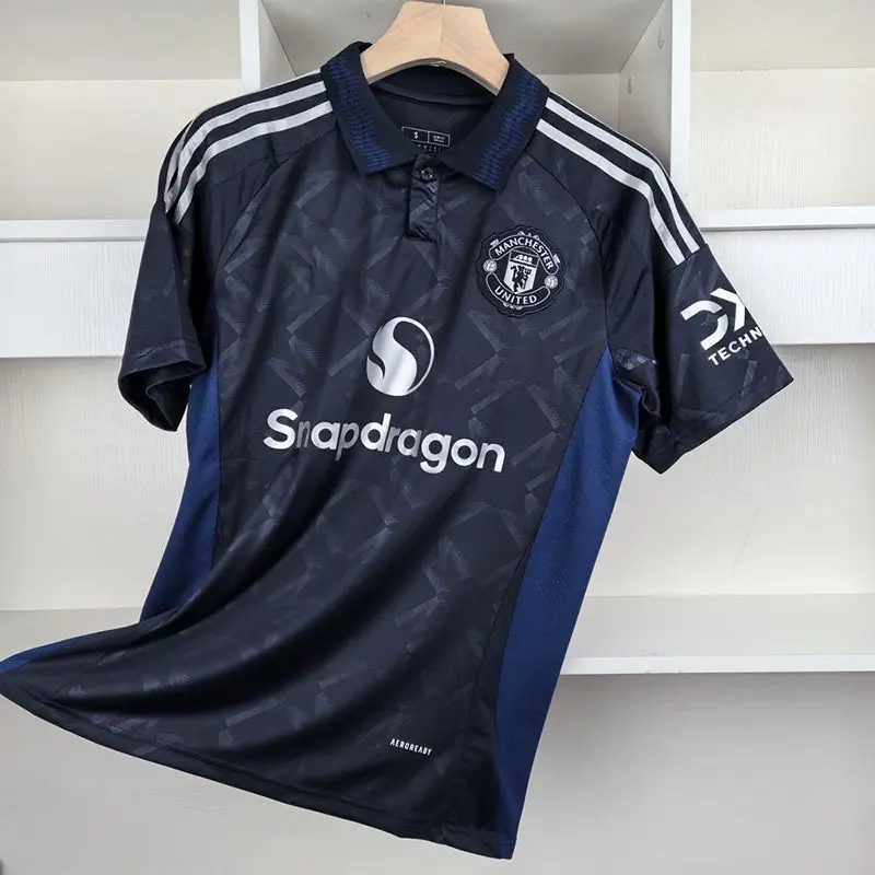 2425 Premier League Manchester United Away Fan Edition Short Sleeve Sports Jersey New Model