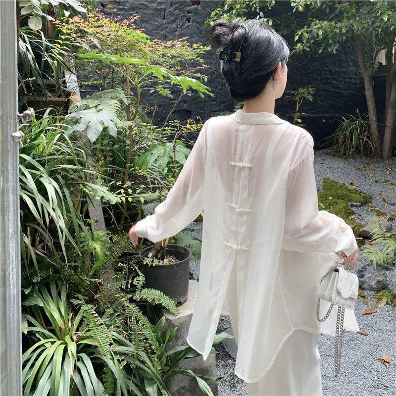 Quần Áo Chống Nắng, Mẫu Thiết Kế Thắt Nơ, Thích Hợp Cho Kỳ Nghỉ Hè Và Du Lịch, Nữ Thần Thiết Y, Thiết Yếu Cho Sinh Viên Đại Học, Có Ngoại Cỡ, Chất Lượng Nhà Máy 6