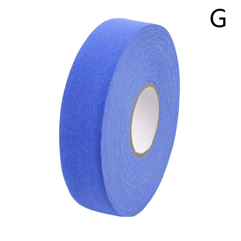 Product Introduction of 2.5CM*25M Ice Hockey Grip Tape Anti-slip Colored Athletic Sport Tape Polyester Wear-resistant Hockey Stick Tape Athletic Bandage 45
