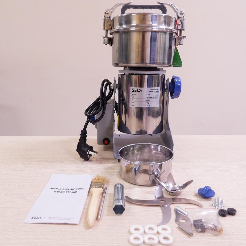 Product Introduction of Máy Xay Bột Khô Seka SK200 Công Suất 3000W Đa Năng, Xay Bột Mịn, Nghiền Ngũ Cốc, Hạt Khô Bảo Hành 12 Tháng 31
