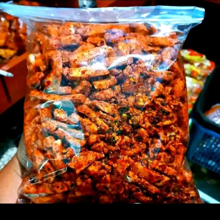 Basreng pedas daun jeruk isi 1kg food 0