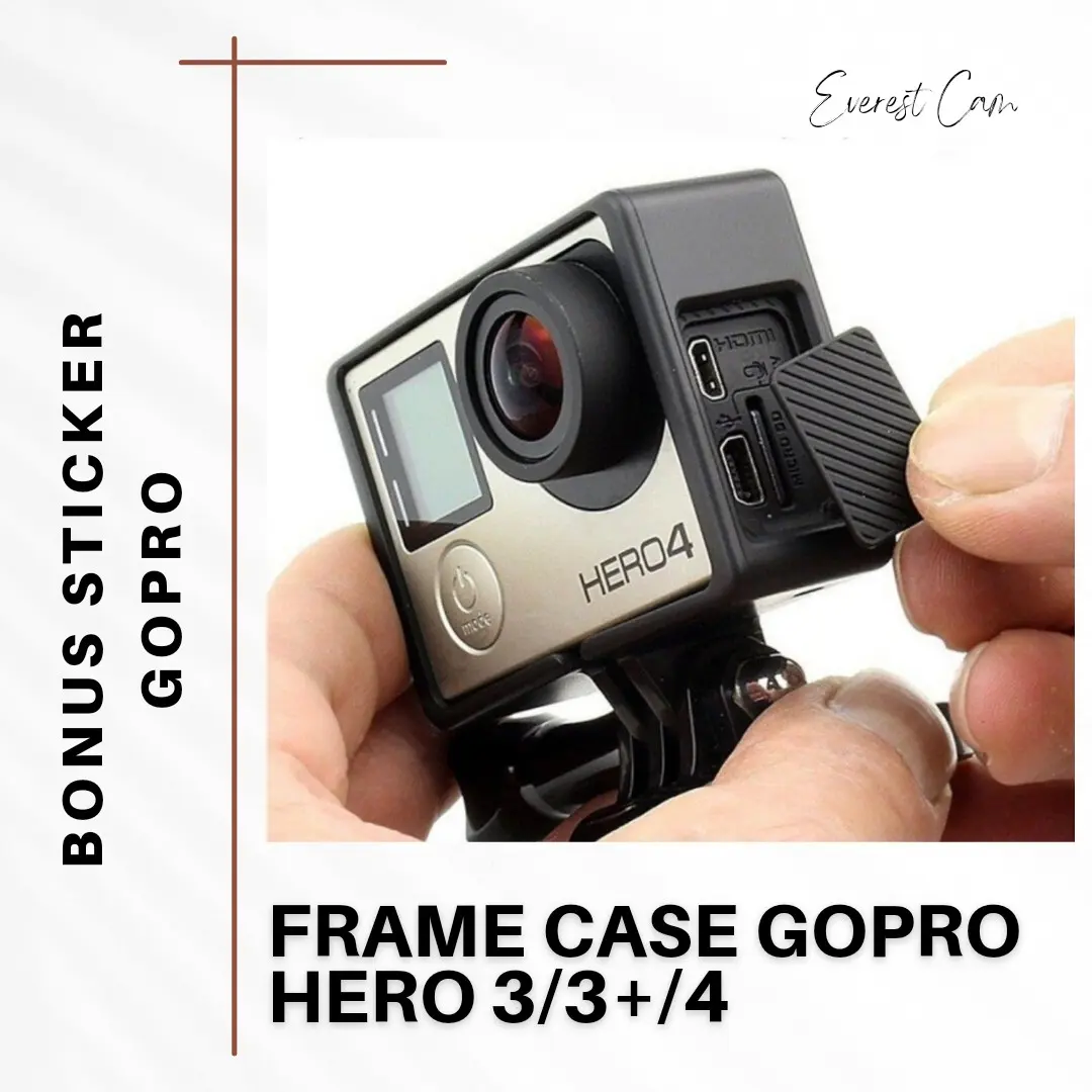 Plastic Protective Case Side Frame Gopro Hero 3 Hero 3 Plus Hero 4 Frame Hero 3/3+/4