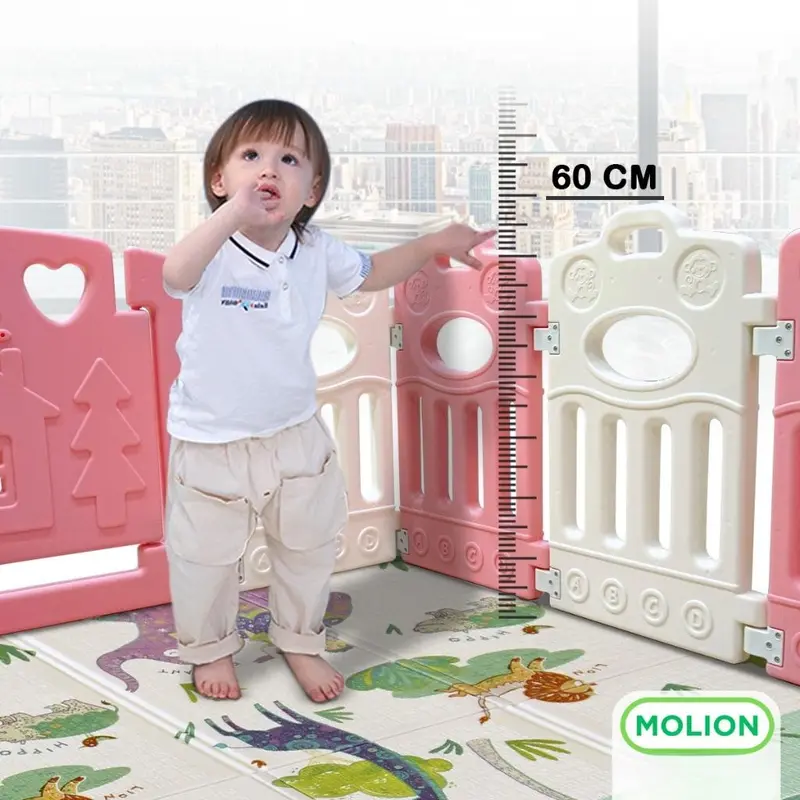 TOYSBAR Pagar Mainan Anak Pagar UK. S/M Motif Monyet  M1205 Bayi 7