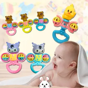Mainan Bayi Kerincingan Karakter / Rattle Baby Toy / Suara Kring / Melatih Motorik Suara