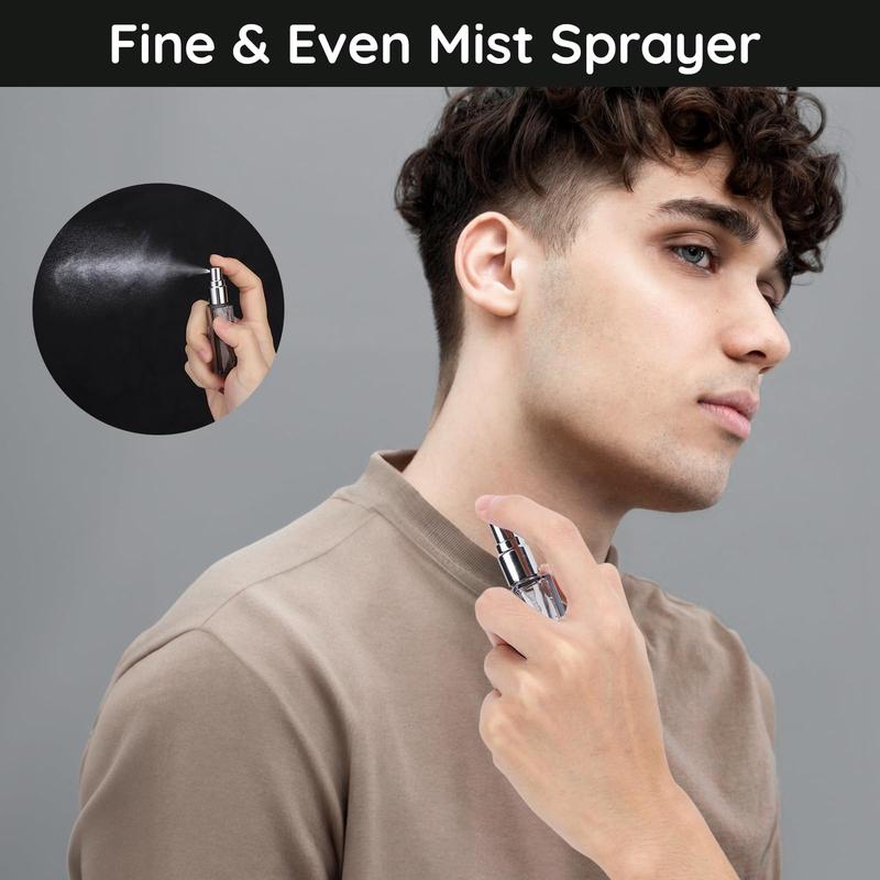 5ml Perfume Refillable Bottle Travel Portable Atomizer Spray Bottle Fragrance Scent Pump Fill from Bottom Mini Pocket Size  for Traveling and Outing 3