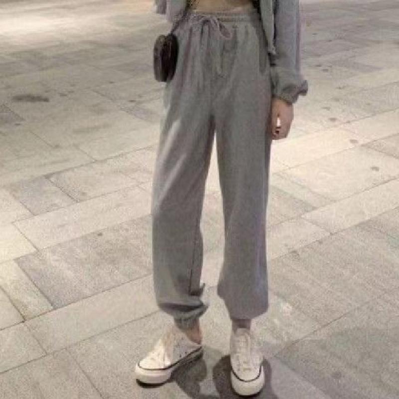 Bộ Đồ Ba Mảnh, Phong Cách Hàn Quốc Mới Mùa Xuân Và Mùa Thu, Phong Cách Preppy Đường Phố Ngọt Ngào Bộ Đồ Thể Thao Thời Trang Thường Ngày Dáng Rộng Rãi, Dành Cho Nữ 7