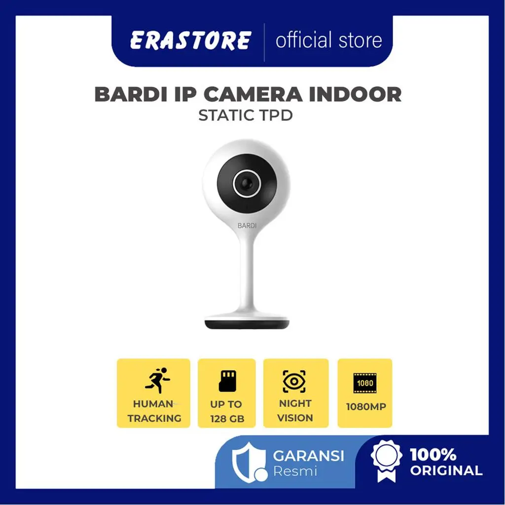 BARDI Smart Indoor Static IP  Camera
