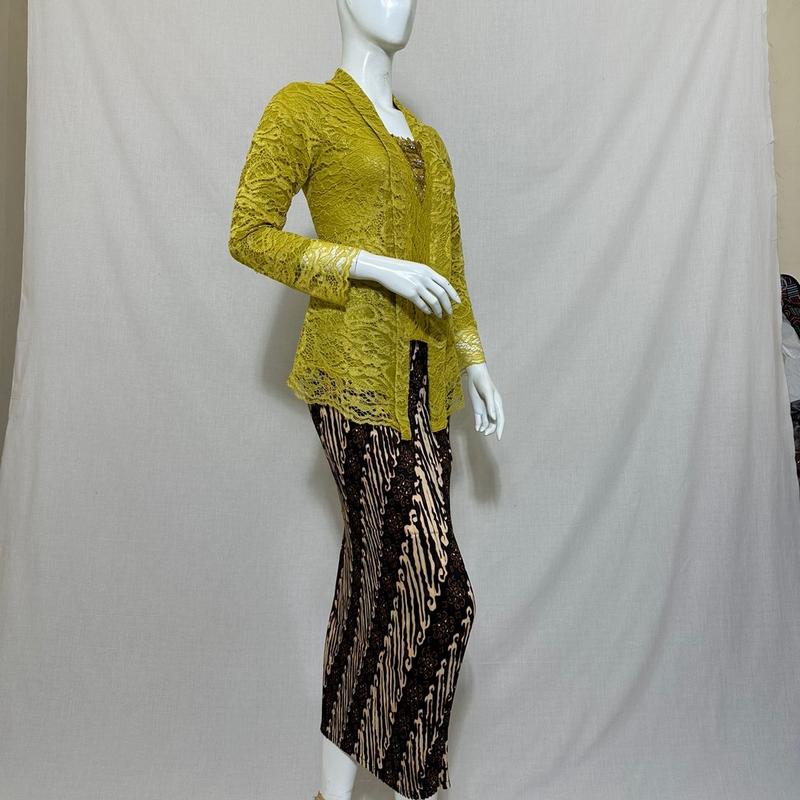 KEBAYA KUTU BARU BROKAT PENDEK / kebaya kutubaru brokat Kondangan Panjang 6