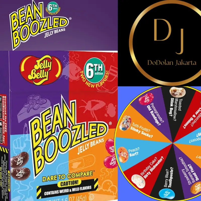 Bean Boozled Jelly Beans ORIGINAL 6th/Permen Permainan Unik HALAL Candy Food Permen Snacks Makanan Jeli 2