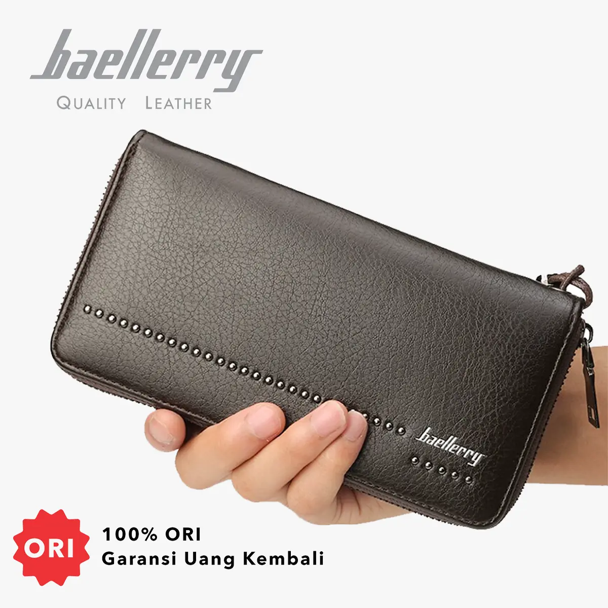 Dompet Panjang Pria Wanita Kulit BAELLERRY 6086