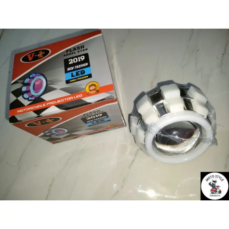 LAMPU PROJIE LED DEPAN UBUR UBUR U25 V10 RUNNING FLASH MODEL UBUR UBUR 2