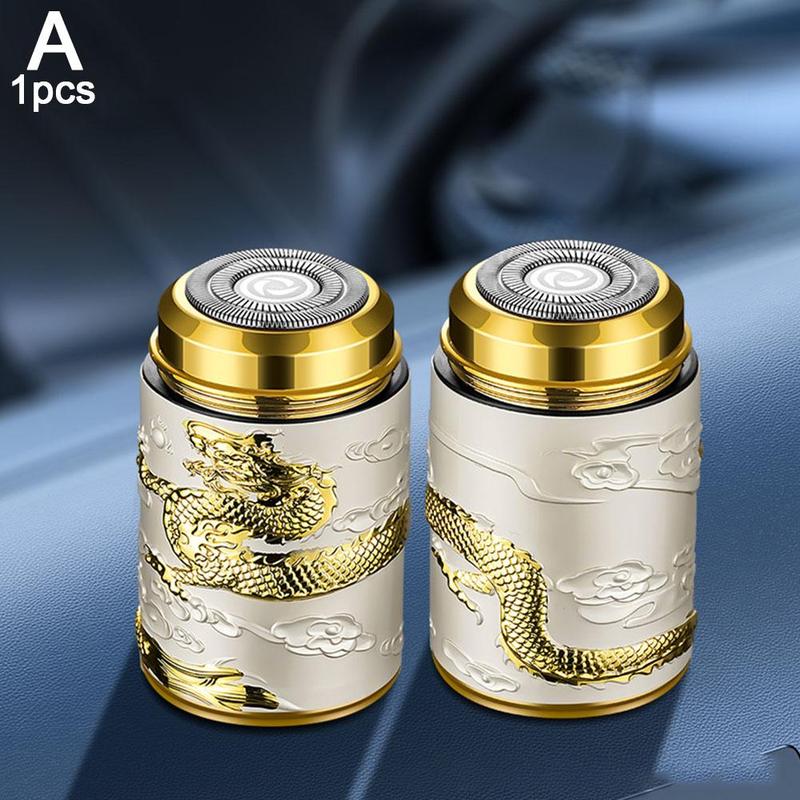 Product Introduction of Dragon Head Shaver For Men Mini Razor Portable Shaver USB Charging Dragon Pattern Car Razor Easy To Carry Durable 36