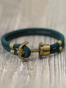 Pulsera de Ancla Vintage para Hombre, 1 Unidad, Pulsera Clásica para Hombre, Joyería de Mano a la Moda, Joyería Casual para Combinar con Ropa de Fiesta y Diaria