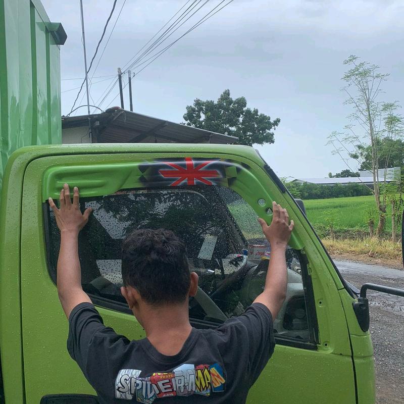 (COD) TALANG AIR HINO 500//HINO 700/HINO TI/FI RANGER BRUSH (BONUS KLEM/PENJEPIT) TALANG AIR HUJAN MOTIF  PRAGMATIC Kendaraan Truk  Car Truck 4