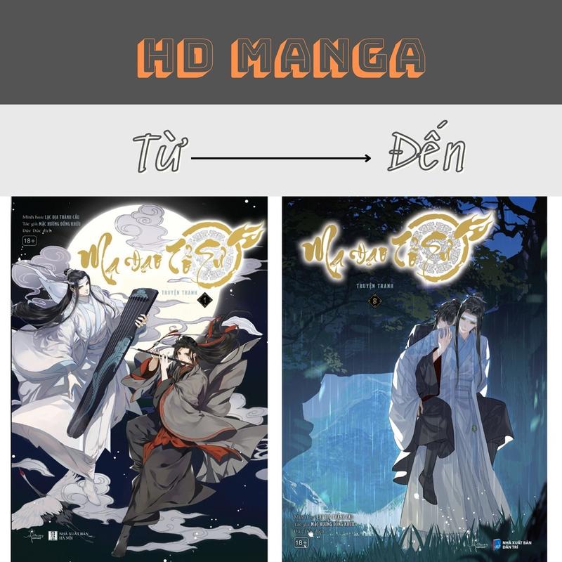 Truyện tranh - Ma Đạo Tổ Sư - Tập 1 2 3 4 5 6 7 8 - Bản đặc biệt