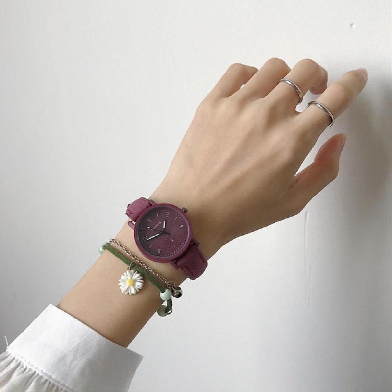 Product Introduction of Jam Tangan Fashion Wanita Dewasa Anak Analog Strap PU Elegan  Perempuan  Quartz  Watches 2