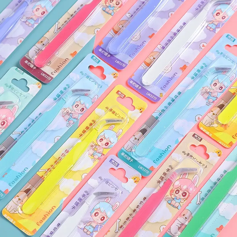 Kuas maskara kuas micro Cincin eyelash bulu mata eyelash knot free flare pinset bulu mata 5