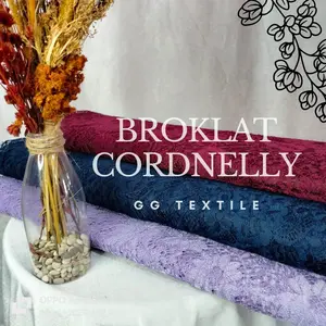 [0.5 METER] Kain Brocad CORDNELLY - Lebar 1.5 Meter