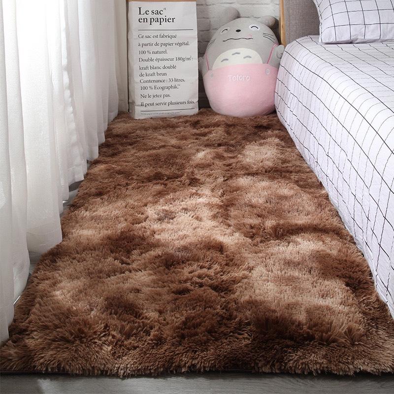 Thảm Lông Mịn Trải Chân Giường Lót Sàn Phòng Ngủ Decor Phòng Khách Đủ Size - Bảo Anh Bedding