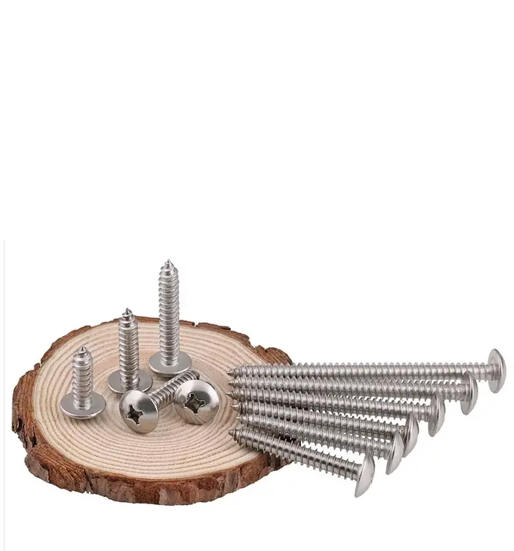 (INOX201) 50 cái Vít gỗ đầu dù M4,M5 inox201 M4-M5 5