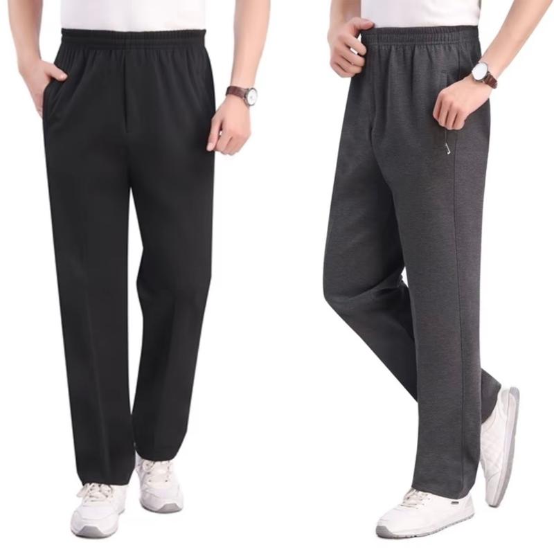 Quần Nỉ Lót Nỉ Nam Trung Niên Dáng Suông Rộng Tặng Bố Hàng Quảng Châu Loại Đẹp Menswear