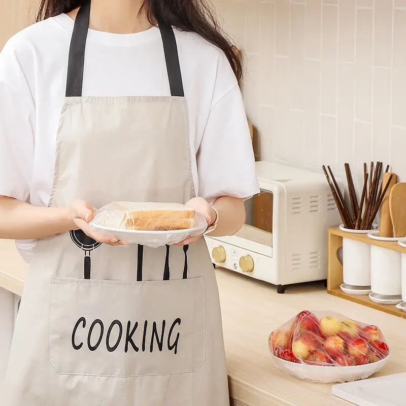 HARGA PROMO!! - [100Pcs] Plastik Pelindung Makanan Cover Food Shower Cap 7