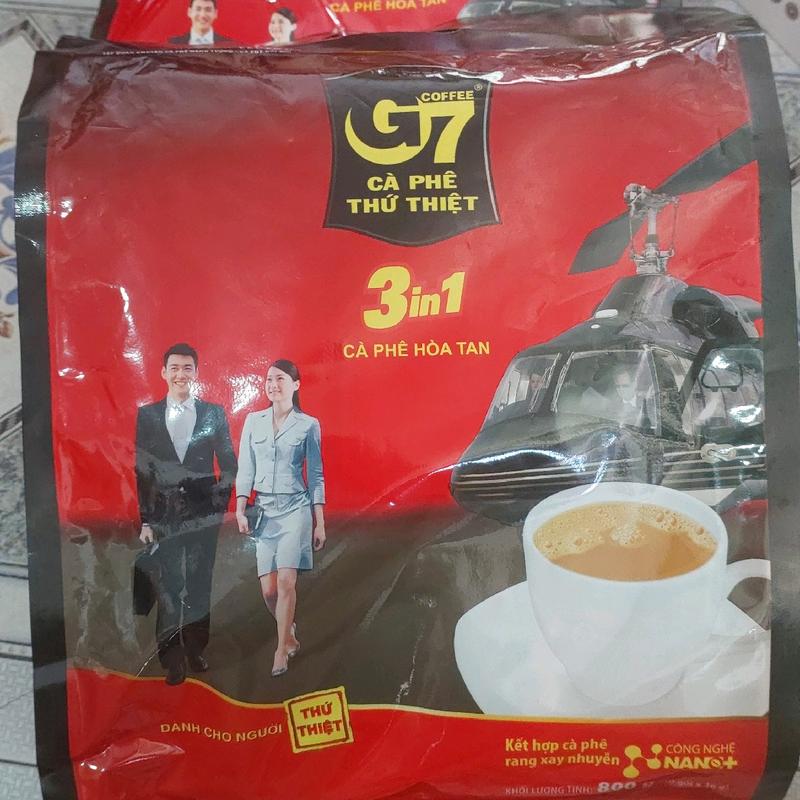 Cà Phê Sữa Đá G7 - 50 gói vuông 2