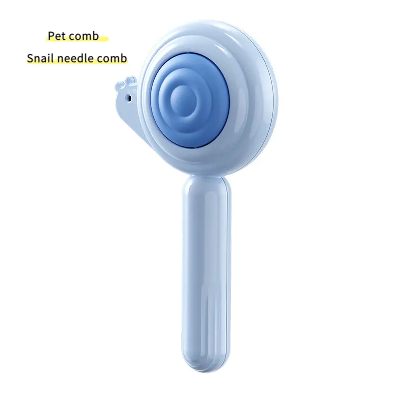 Pet Comb Snail Needle Comb Floating Hair Comb Massage Comb Knot Untying Comb Beauty Cleaning Needle Comb Pet Supplies Simple and Easy to Use
