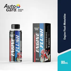 AutoGard Engine Flush Motor 80 mL Pembersih Oli Motor Efektif Menghilangkan Sludge & Kerak Deposit untuk Mesin Bensin & Diesel