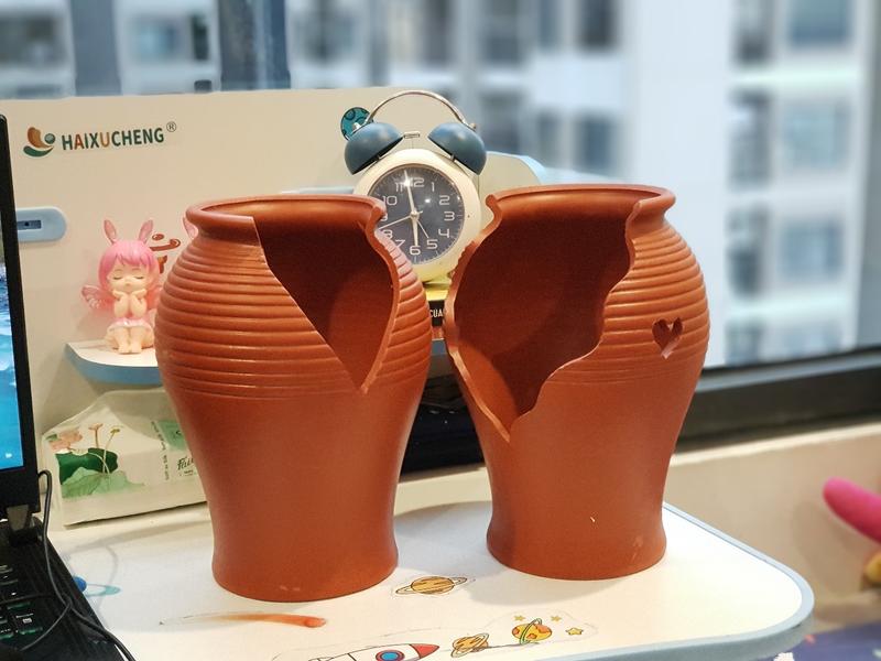 Product Introduction of chum sẻ trồng sen đá, trang trí tiểu cảnh, bonsai, chum đất nung 4