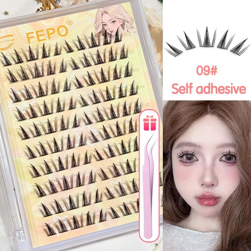 Product Introduction of Lông Mi Giả, Tự Dính, 10 Hàng, Không Cần Keo, Lười Biếng, Thiết Kế Hoa Hướng Dương, Dài Và Sức Chứa Lớn, Lông Mi Dưới Cụm Đơn, Thích Hợp Cho Mỹ Phẩm 24