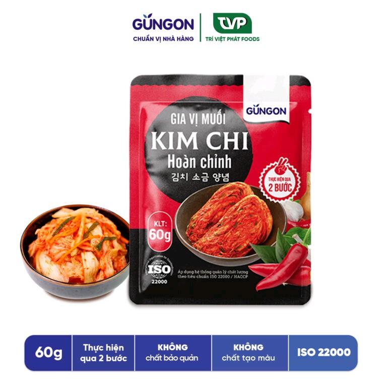  Gói Gia Vị Muối Kim Chi Hoàn Chỉnh GUNGON 60G 