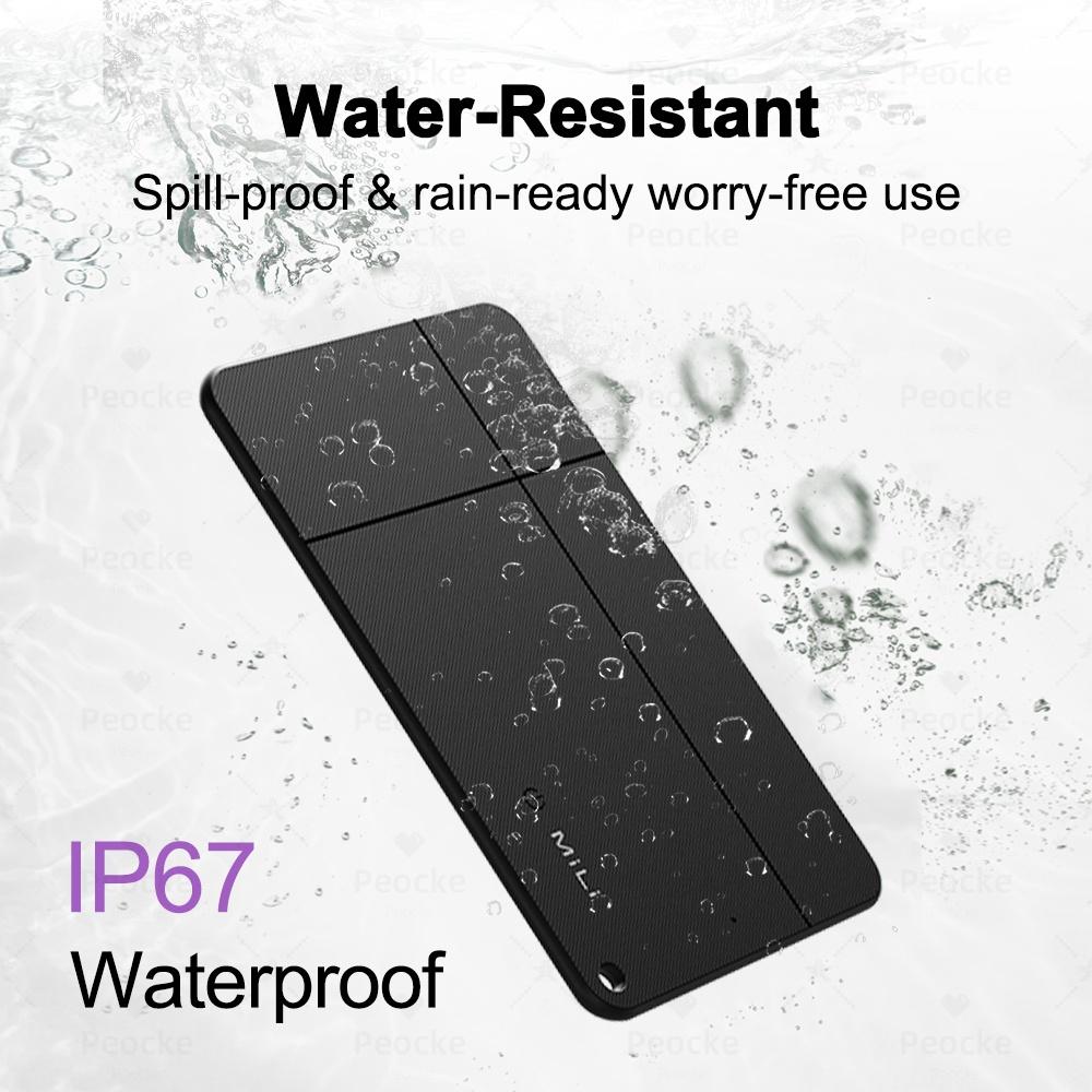 Wallet Anti-loss Card Bags Keys Smart Tag Waterproof with Google Find Hub Bluetooth Ultra-thin Card For Android Wireless Charge