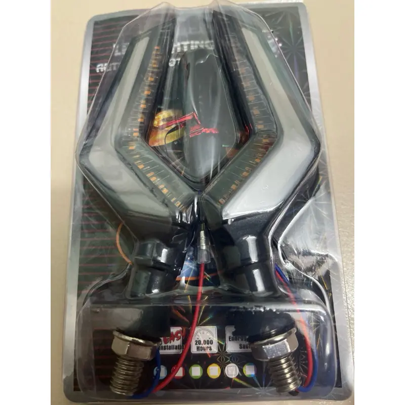 Xi nhan L21 chạy hiệu ứng audi lưỡi kiếm lắp xe điện xe máy ( dùng điện 12v) Phụ Tùng Phụ Kiện 6