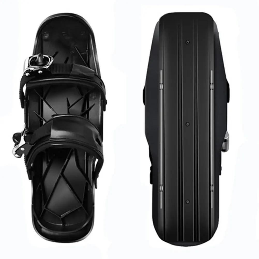 Mini Short Ski Skates Short Shoe Snowblades Adjuatable for Winter Outdoor Sports