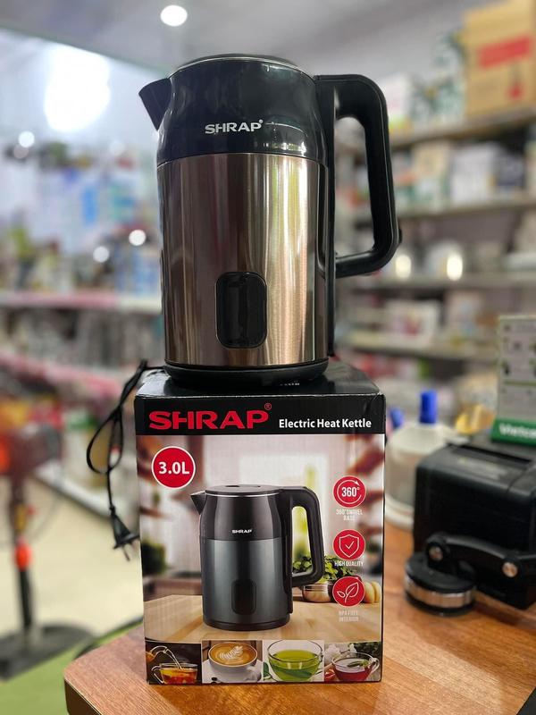 Ấm siêu tốc THÁI LAN SHARP dung tích 2 lít Đun Nước Bình Đun Nước 2
